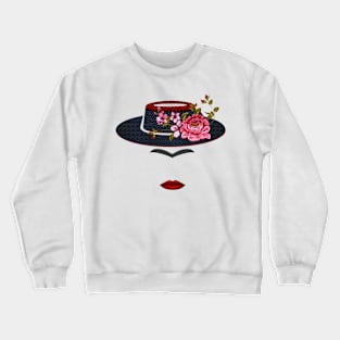 Frida Kahlo Abstract Crewneck Sweatshirt